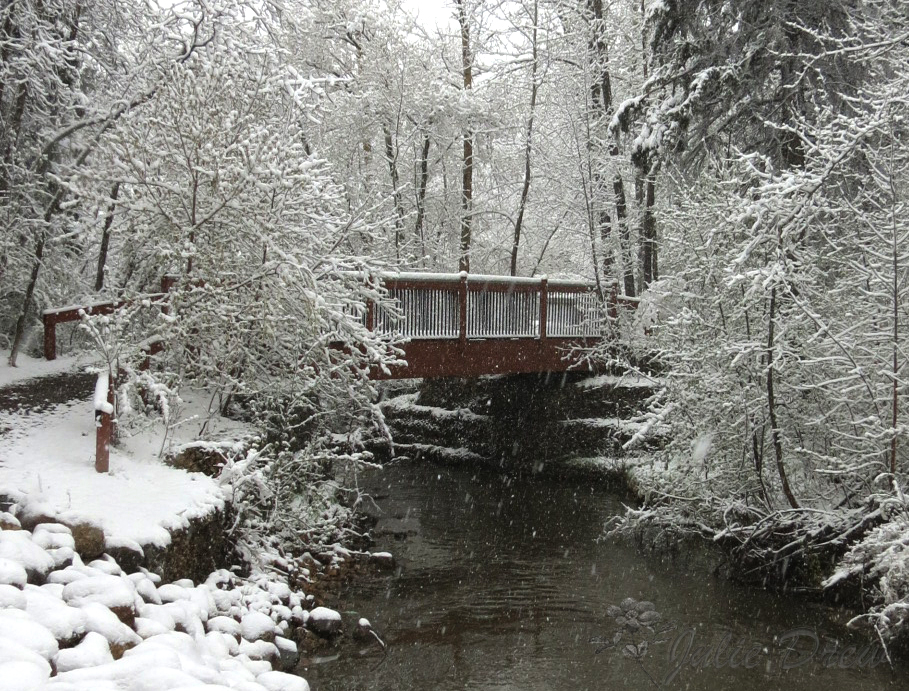 red bridge